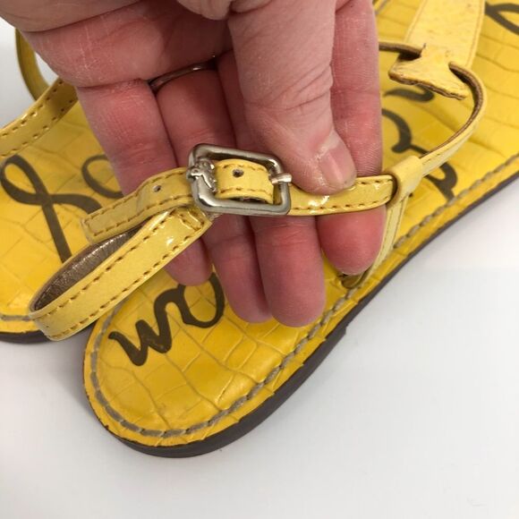SAM EDELMAN Gigi Thong‎ Sandal Yellow - Picture 3 of 6